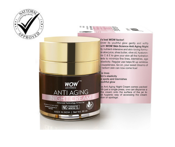 Wow Skin Science Anti Ageing Night Cream