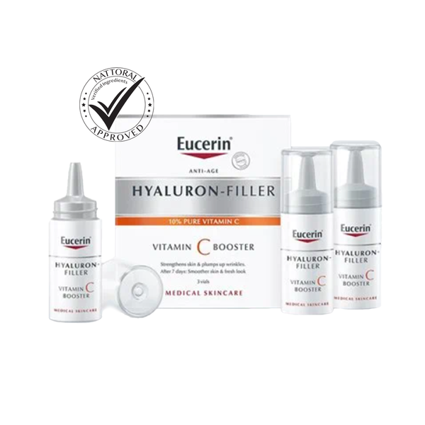 Hayluron Filler 10٪ Vitamin C Booster Serum- 3x8ml- Eucerin