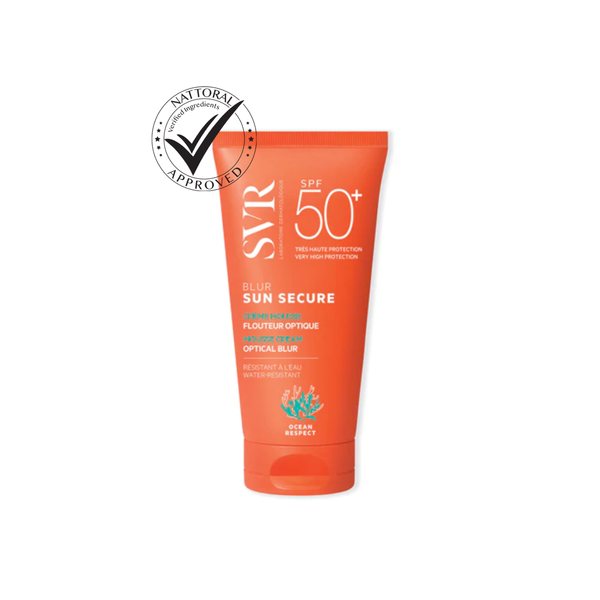 Sun Secure Blur SPF50+ water-resistant sunscreen For all sensitive skin types-50ml- SVR