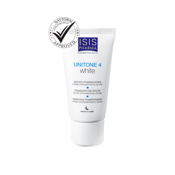 Unitone 4 White night cream reduce and prevent the appearance of dark spots- 30ml- ISIS