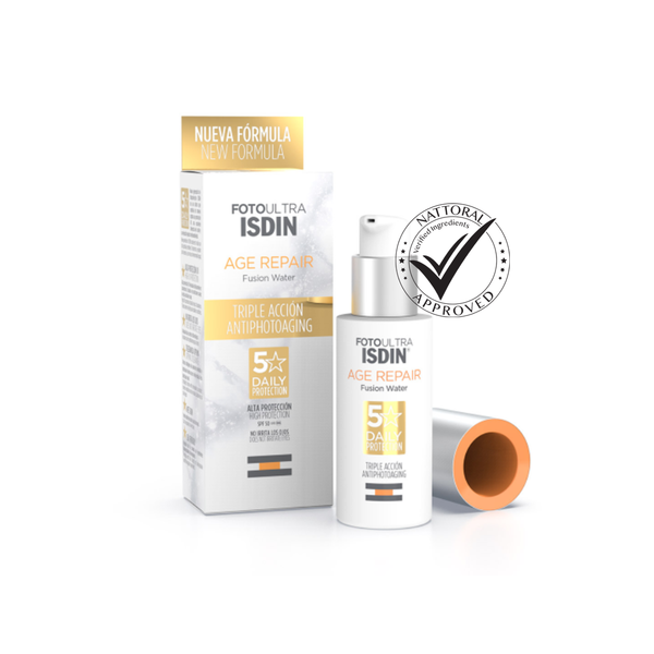 Ultra Age Repair Fusion Water SPF 50+ water-phased sunscreen -50ml- ISDIN