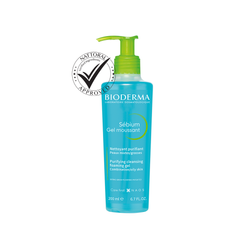 Bioderma Sébium Gel moussant face & body cleanser for oily & combination skin