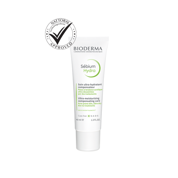 Bioderma Sébium Hydra Moisturizer For combination & oily skin weakend by acne treatment, 40ml