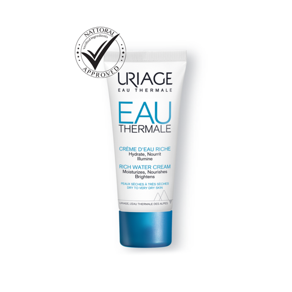EAU Thermale-Rich Water Cream For Sensitive Normal to Dry Skin- 40ml-Uriage