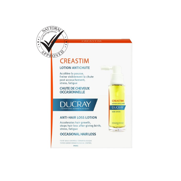 DU Creastim Lotion لوشن مضاد لتساقط الشعر - 2 قطعة × 30 مل- Ducray