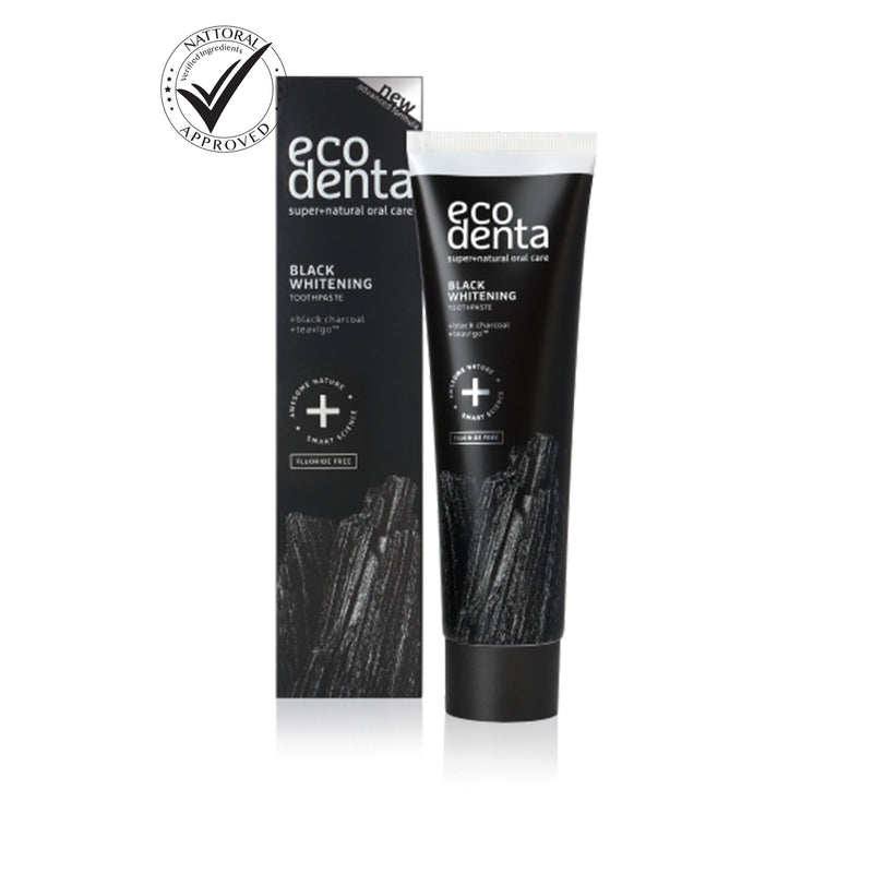 2 معجون الفحم لتبييض الاسنان	ecodenta charcoal toothpaste review