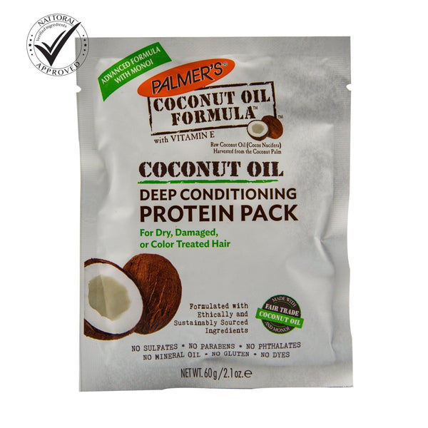 بروتين جوز الهند للشعر	coconut oil protein pack review