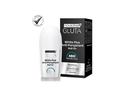 Gluta white plus antiperspirant roll-on underarm whitening with glutathione- 50ml- Novaclear