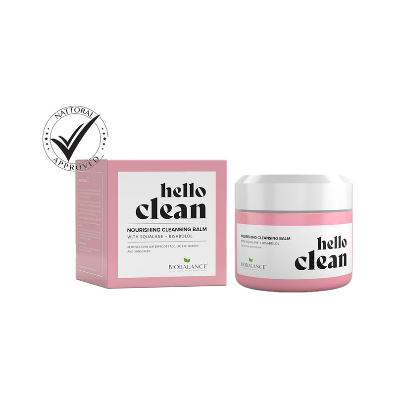Hello clean nourishing cleansing balm with squalane & Bisabolol -100ml- Biobalance